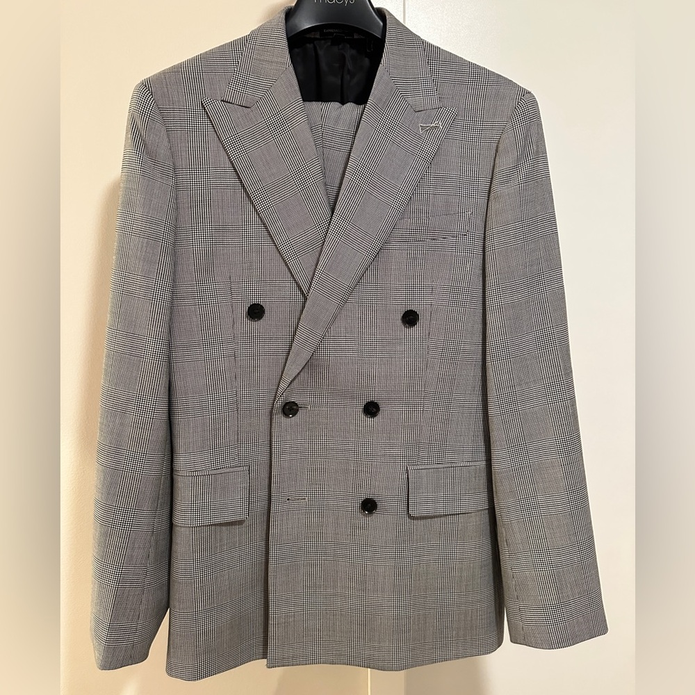 NWOT Express Edition Double Breasted Suit